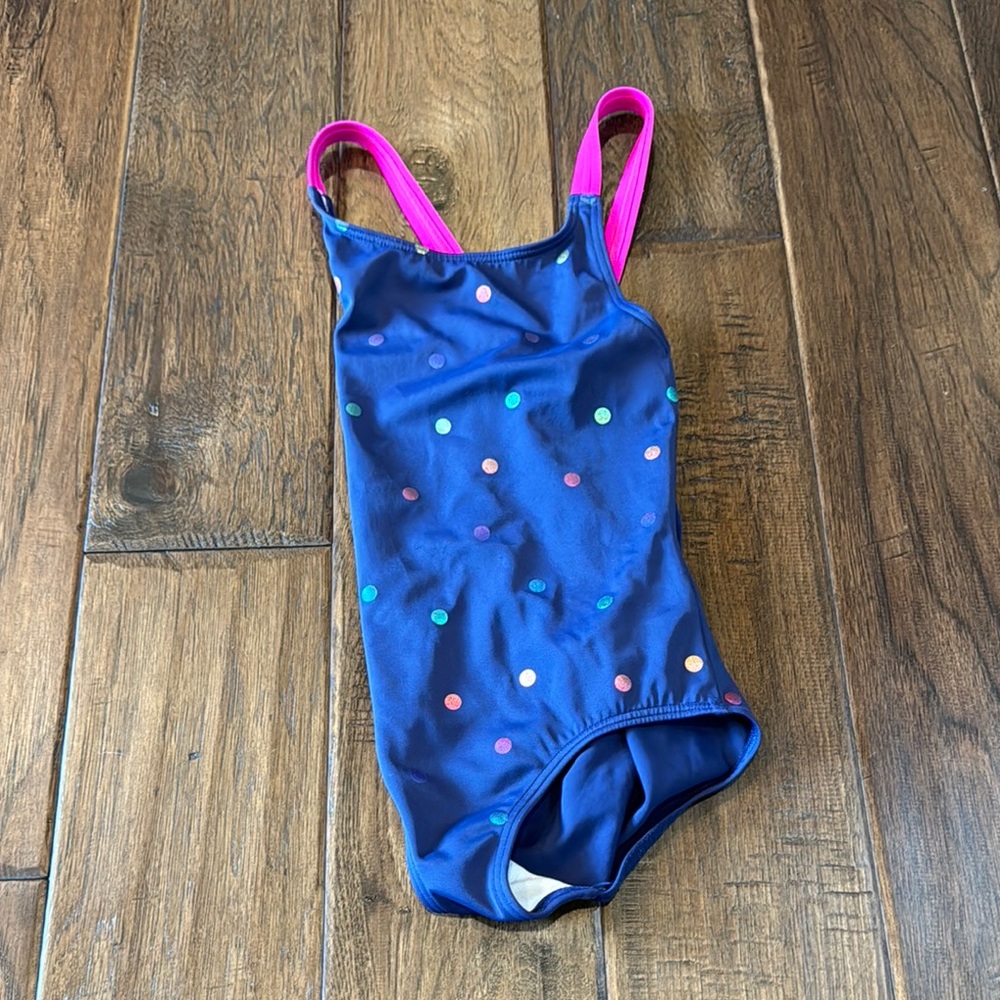 Kids Swimwear with Pink Straps